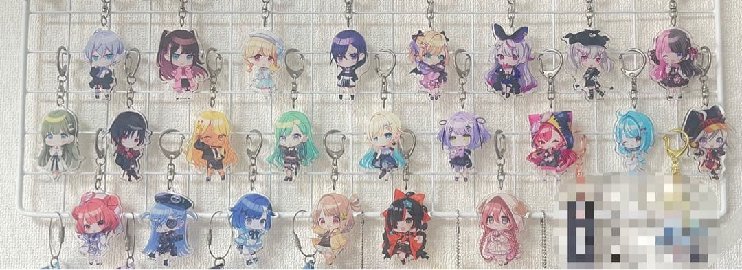 ぶいすぽっ！　アクリルキーホルダーvol.1 全メンバーコンプリートセット