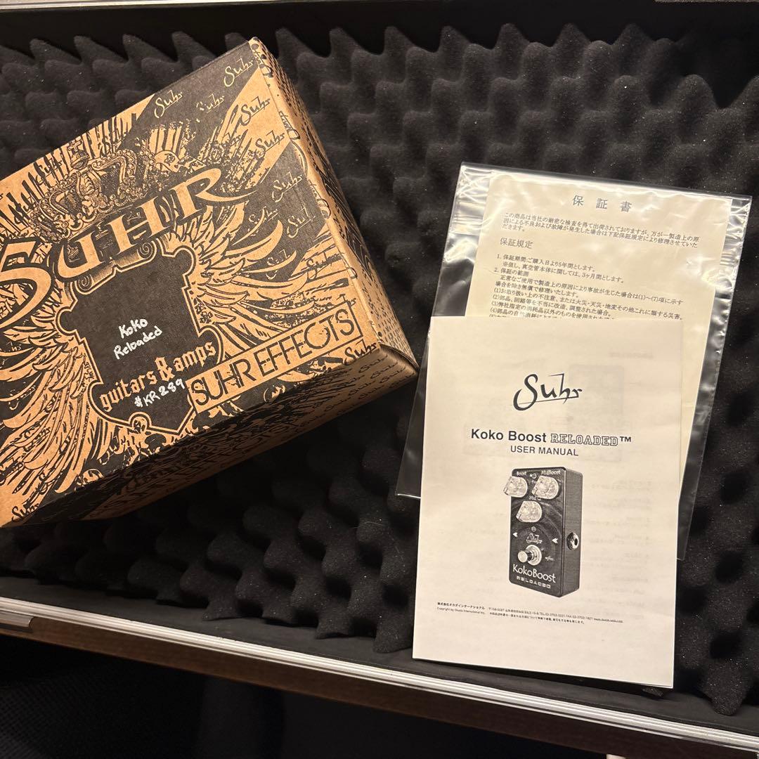 suhr koko boost reloaded サー　ブースター　極美品