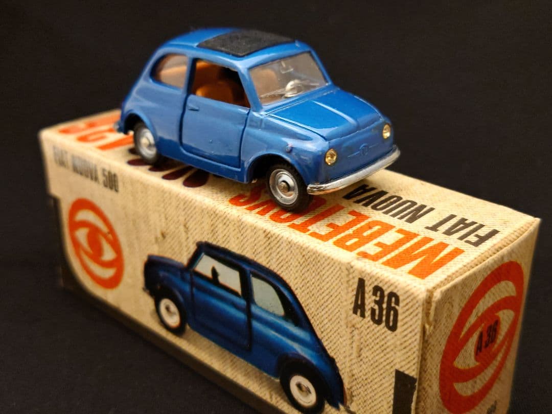MEBE TOYS／メーベ　A-36FIAT 500（DINKY ／CORGI）