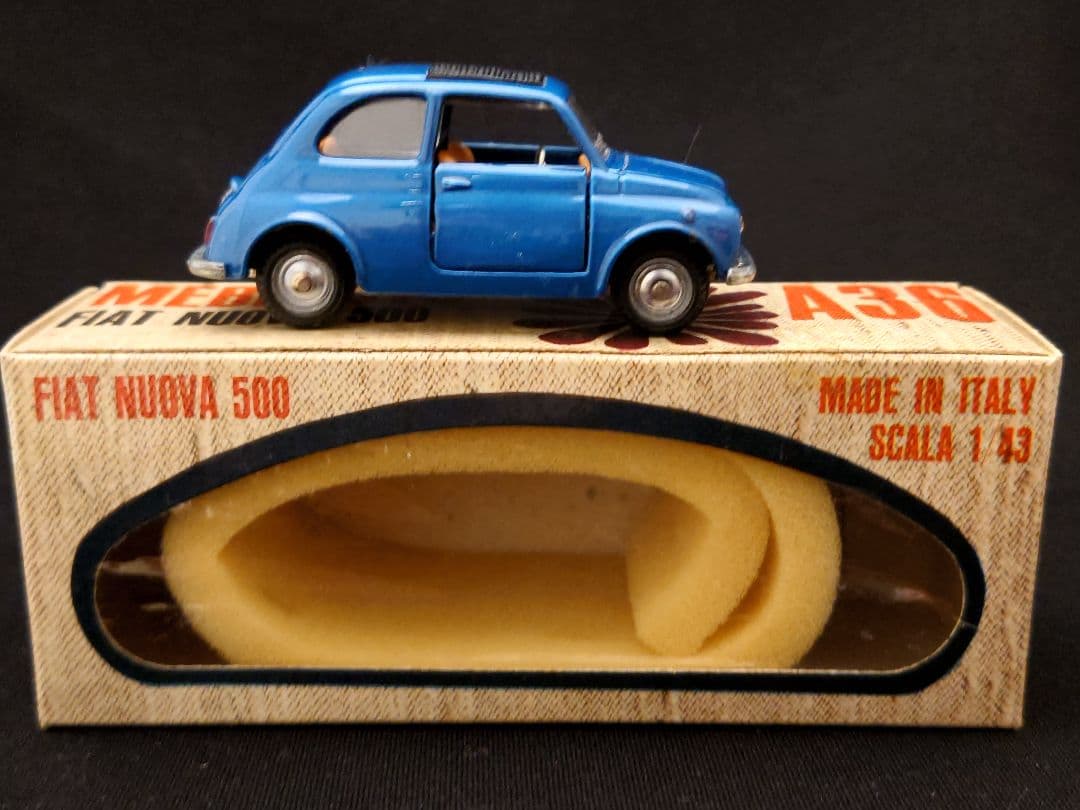 MEBE TOYS／メーベ　A-36FIAT 500（DINKY ／CORGI）