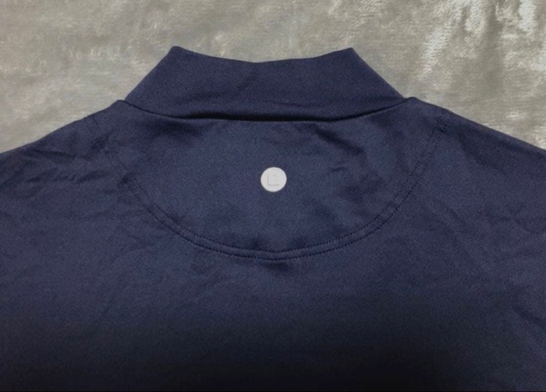 ブリーフィングゴルフ モックネック 202年モデル半袖 Lブラック