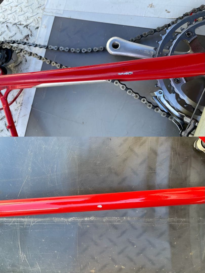 ロードバイク レッド