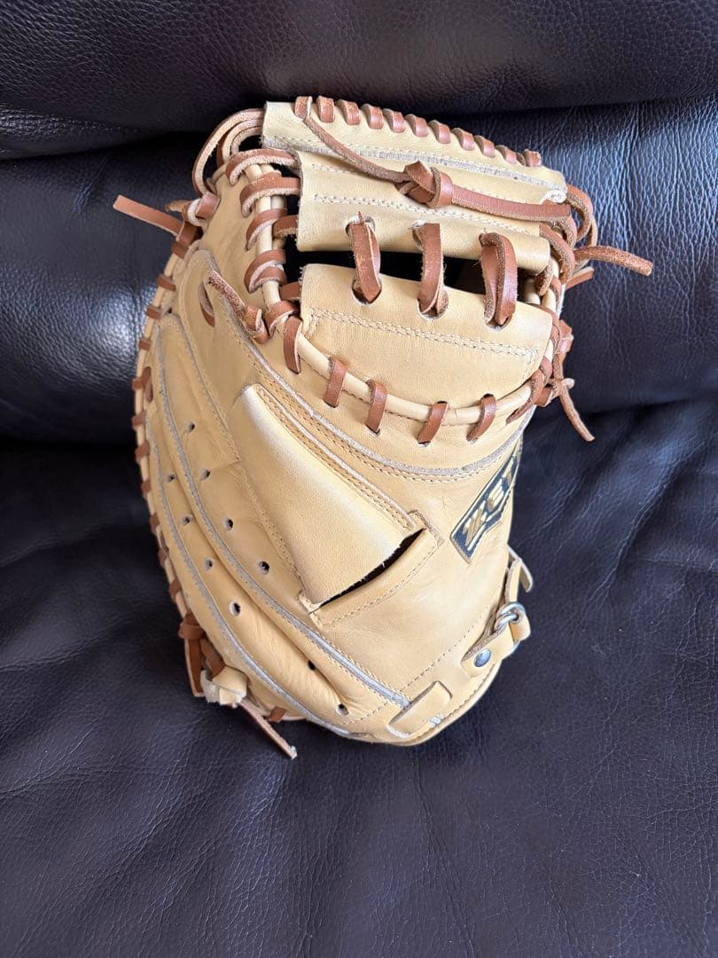 石井智【美品】ゼット(ZETT)野球 少年軟式 キャッチャーミット BJC