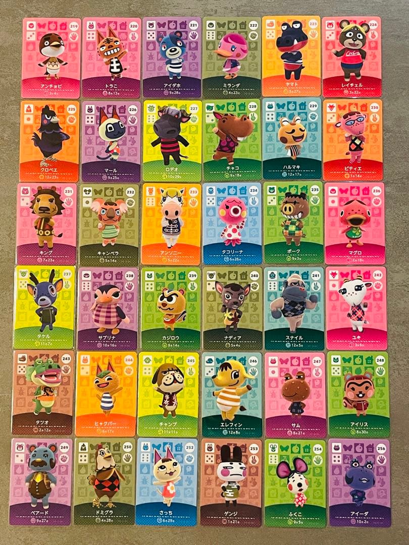どうぶつの森 amiiboカード 第3段 バラ売り可