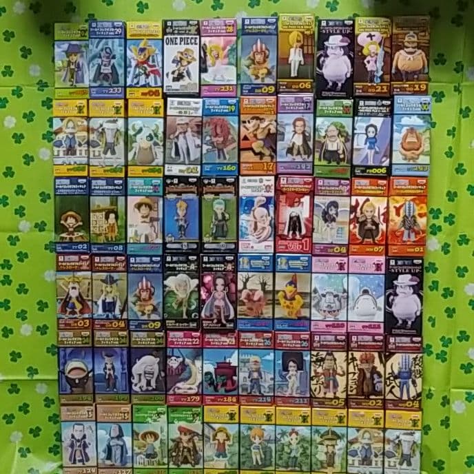 【即購入不可】ワンピース　コレクタブルフィギュア　バラ60点