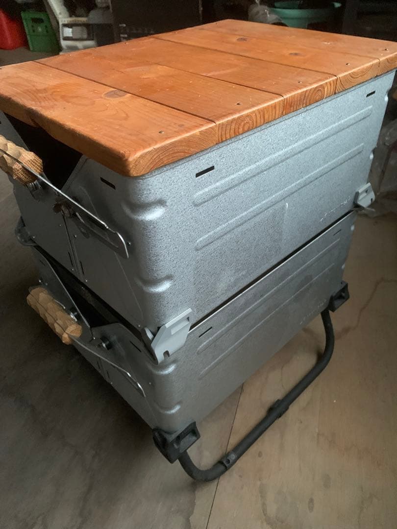 シェルコン25 カスタム　アシモクラフトグリップ　シェルフコンテナ25