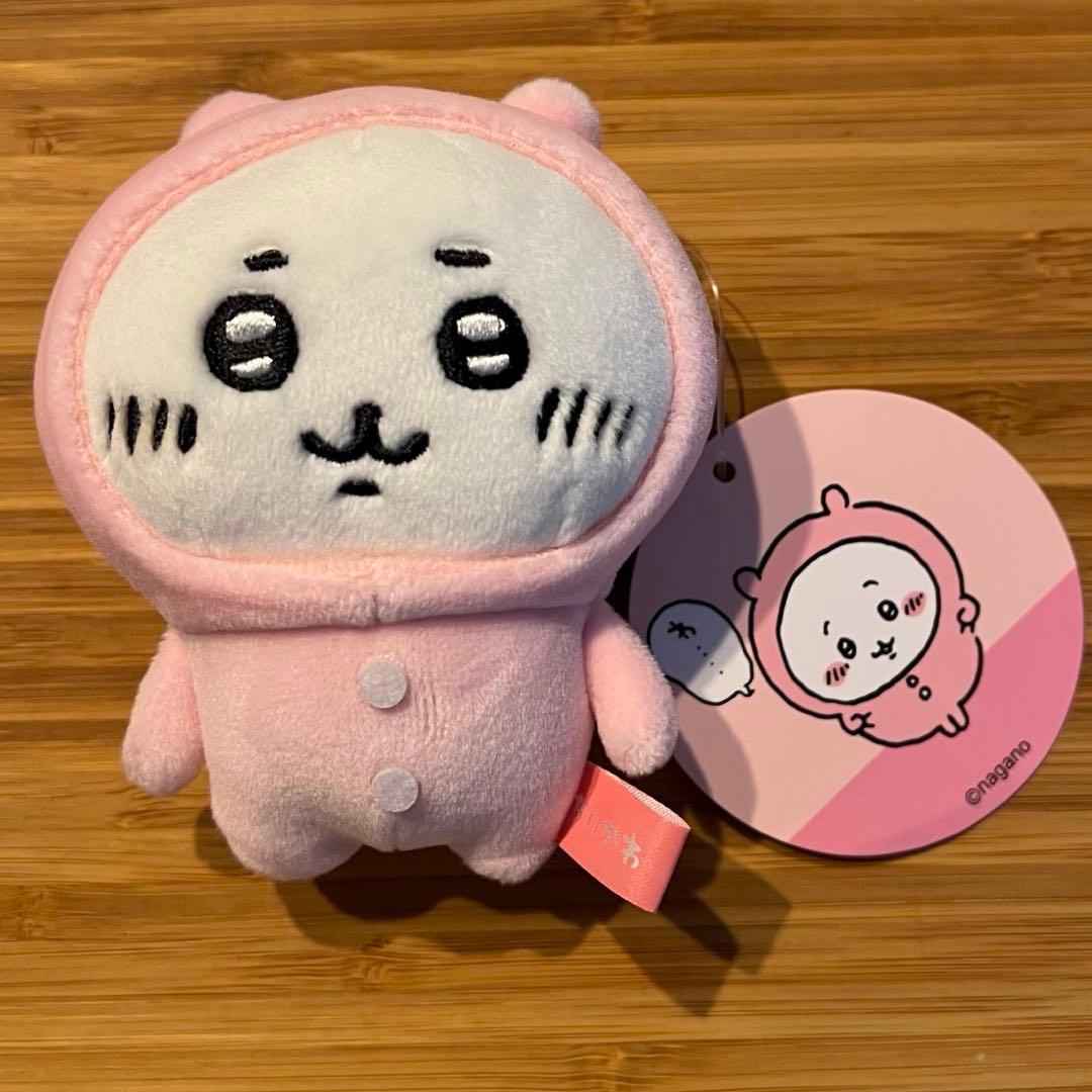 初期 ちいかわ パジャマぷちミニマスコット2点セット(ちいかわ・ハチワレ)