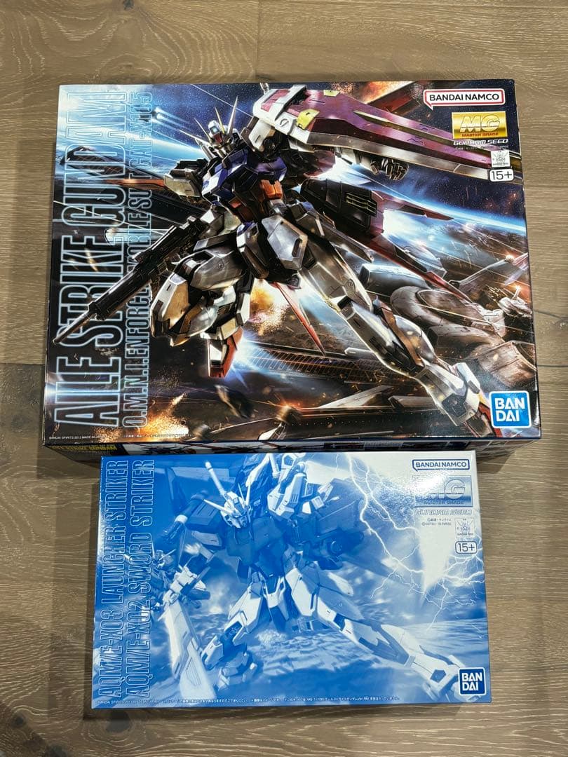 MG　エールストライクガンダム Ver.RM ランチャー&ソードストライカー