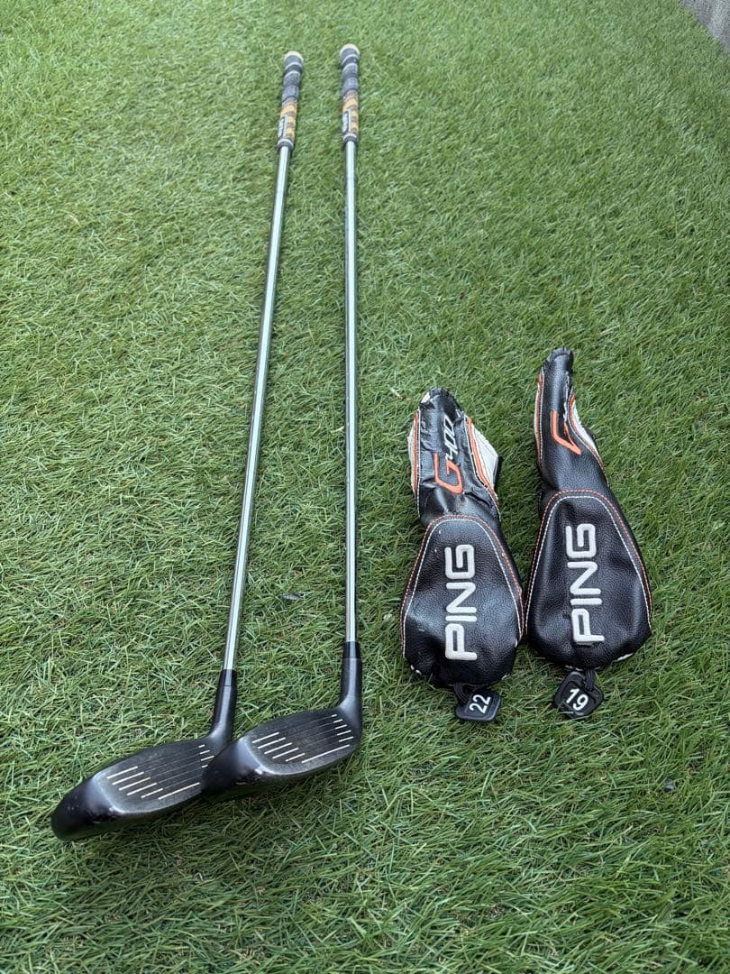 PING G400 ユーティリティ 3番 19度 4番22度　2本セット　HC付
