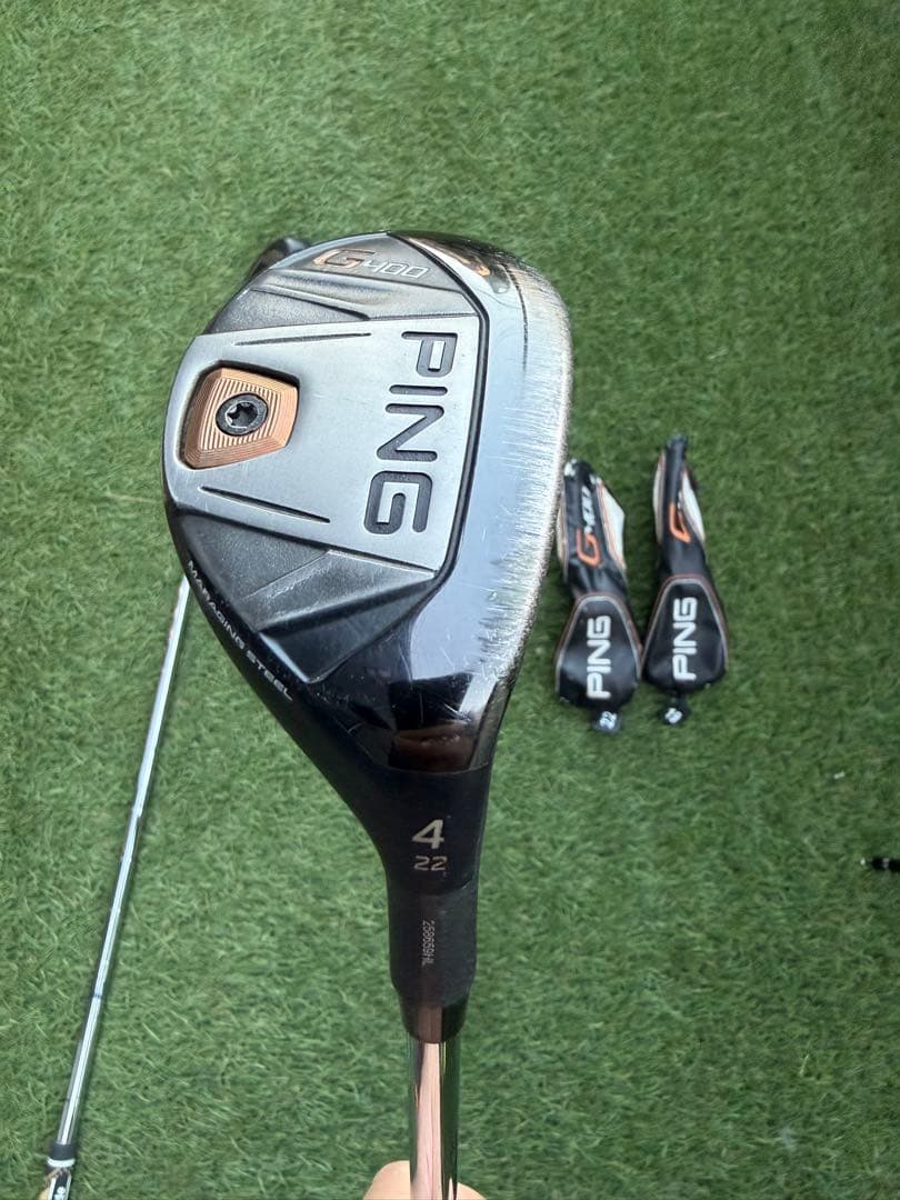 PING G400 ユーティリティ 3番 19度 4番22度　2本セット　HC付