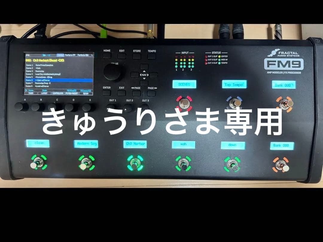 【美品 正規品】Fractal audio FM9 turbo