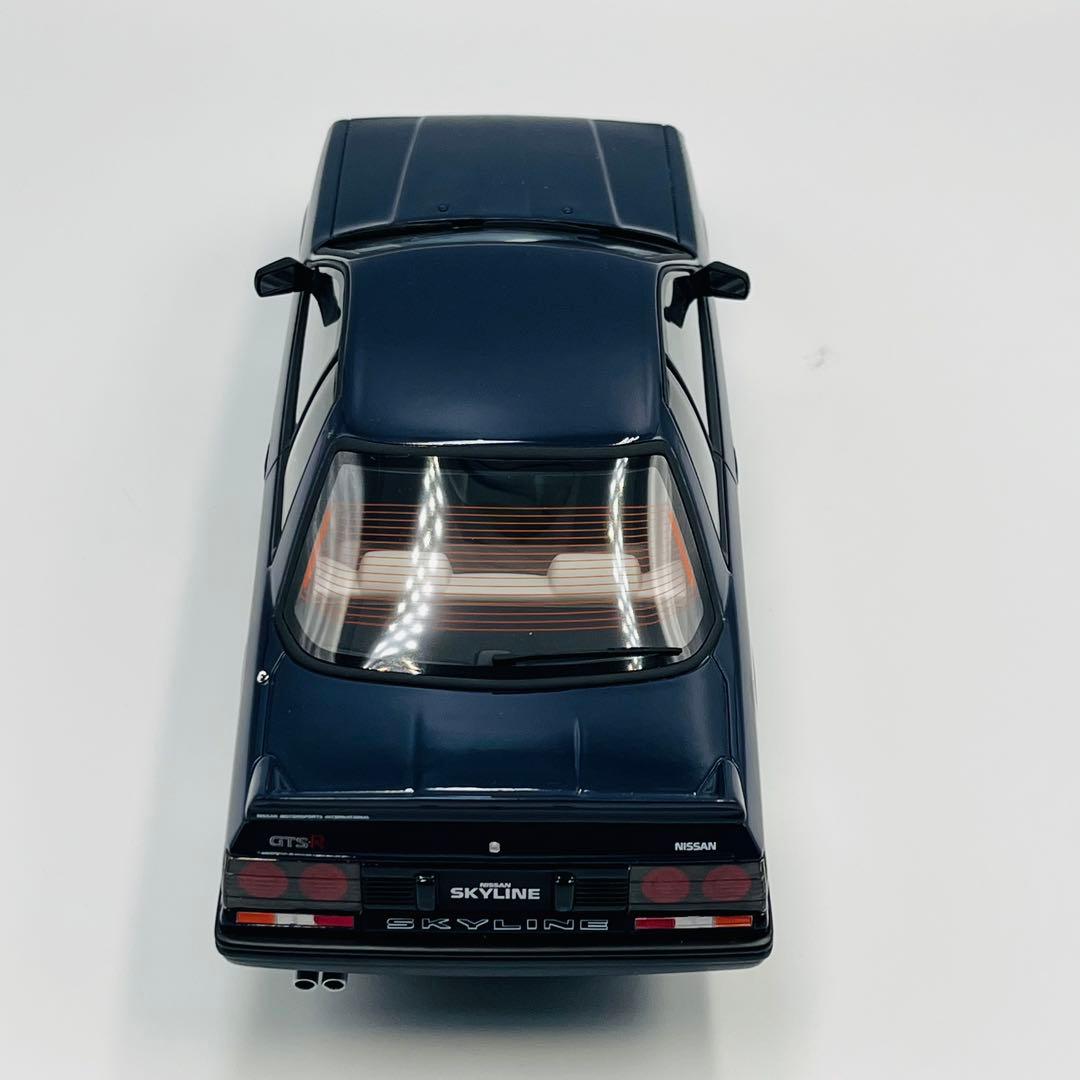 美品 京商 1/18 SAMURAI 日産 スカイラインGTS-R ブルー
