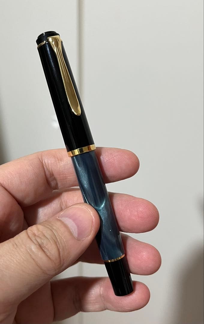 ペリカン万年筆 M200 マーブルグリーン F