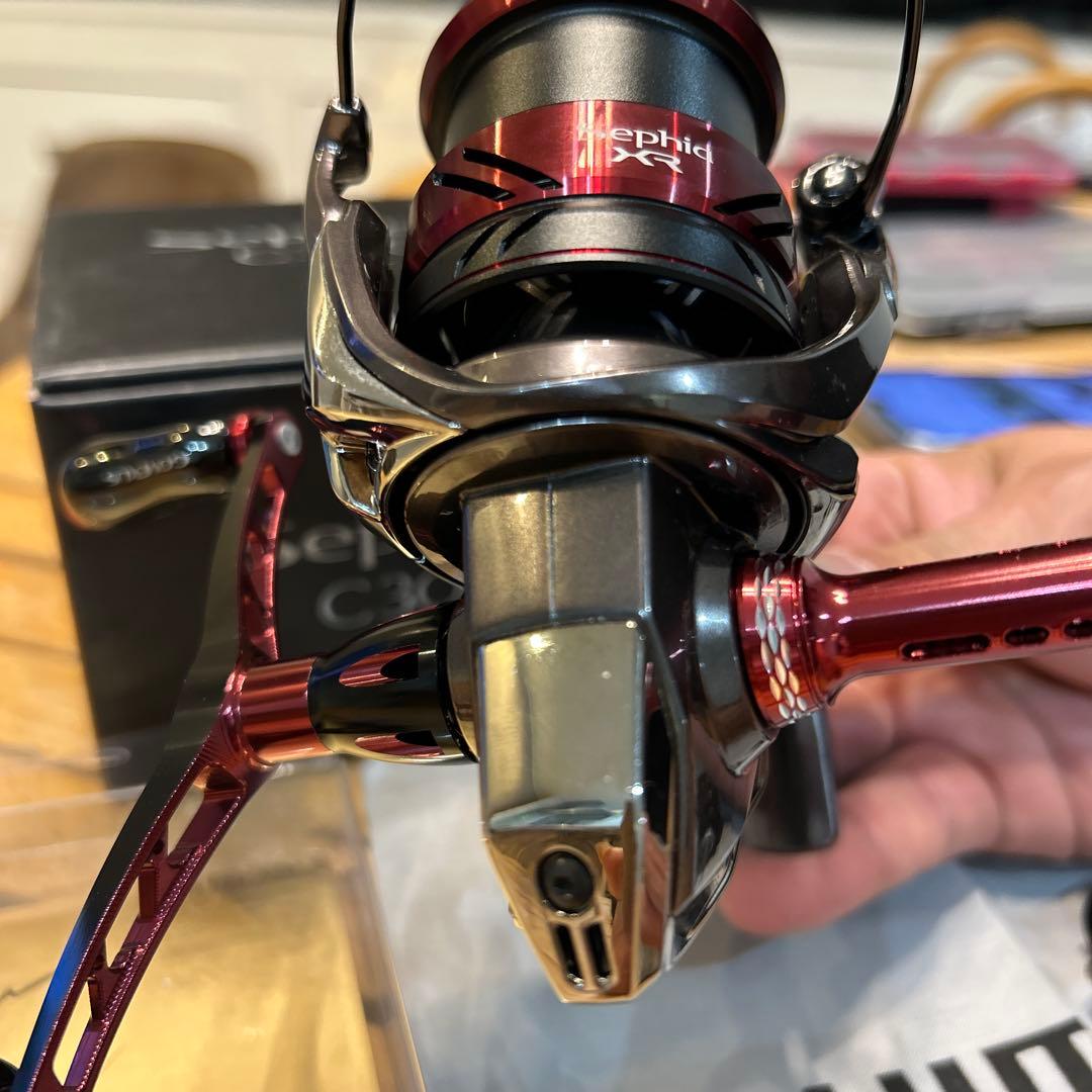 セフィアXR C3000S スピニングリールとゴメクサスパーツ