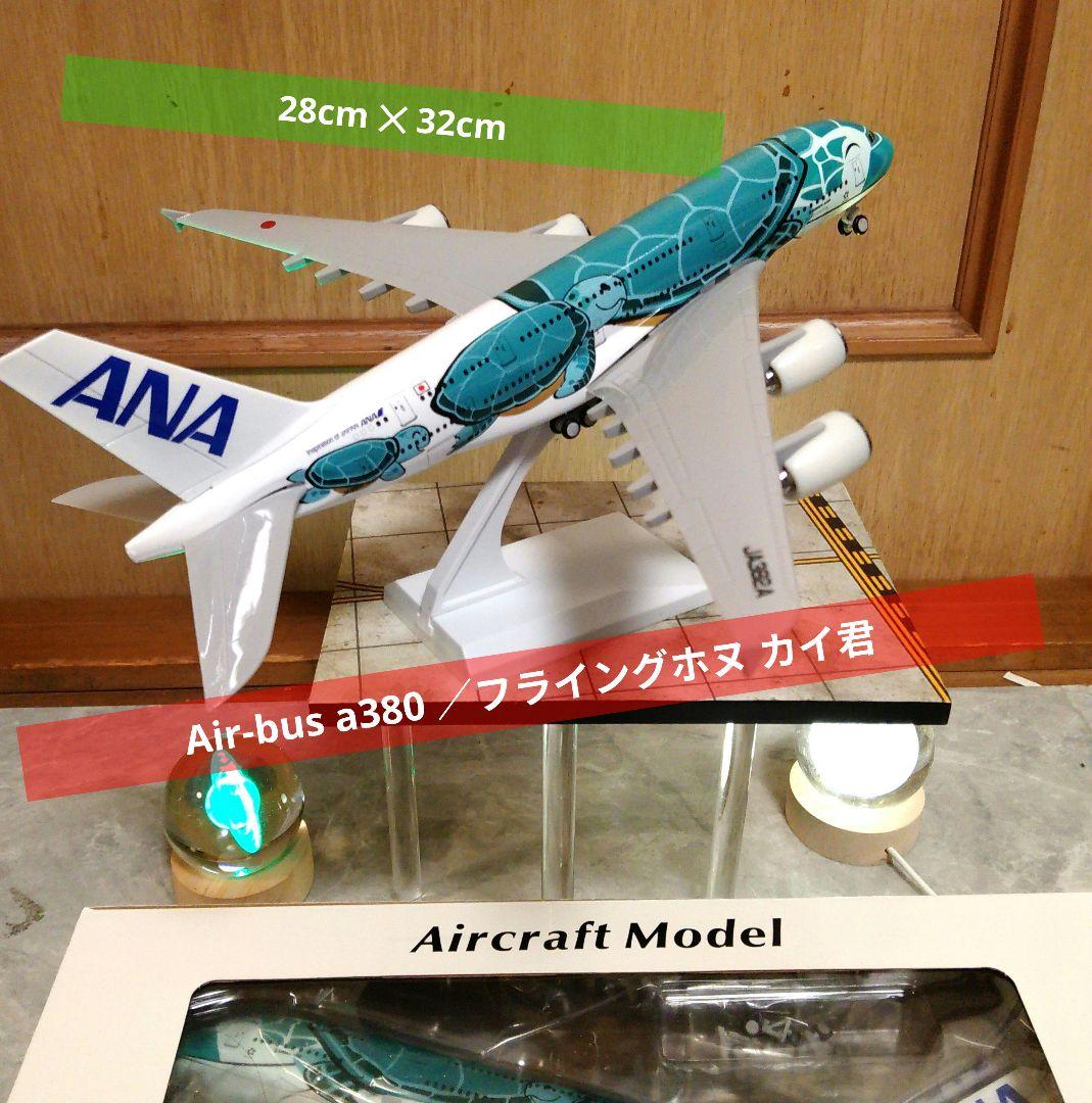 ●Air-bus A380 ／ Flying Honu ／グリーン カイ君