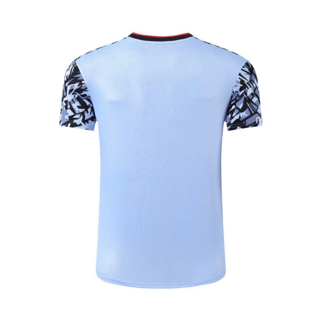 ヨネックスYONEX バドミントン日本代表モデルゲームシャツ新品XLライトブルー