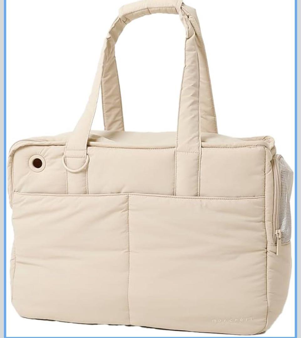 モンシェリ [軽量撥水ペットトートバッグ] 犬 ペットキャリーバッグ　Sサイズ