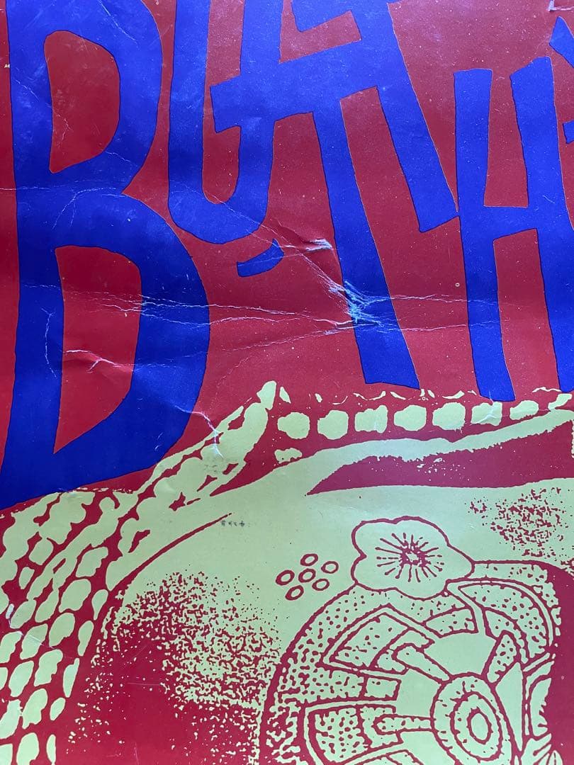 BUTTHOLE SURFERS 1991 ヴィンテージポスター