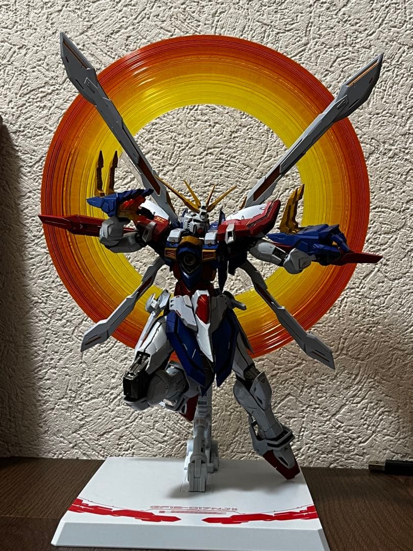 メタルビルド　ゴッドガンダム　初版　交換用肩パーツ付き　開封済み美品　匿名配送
