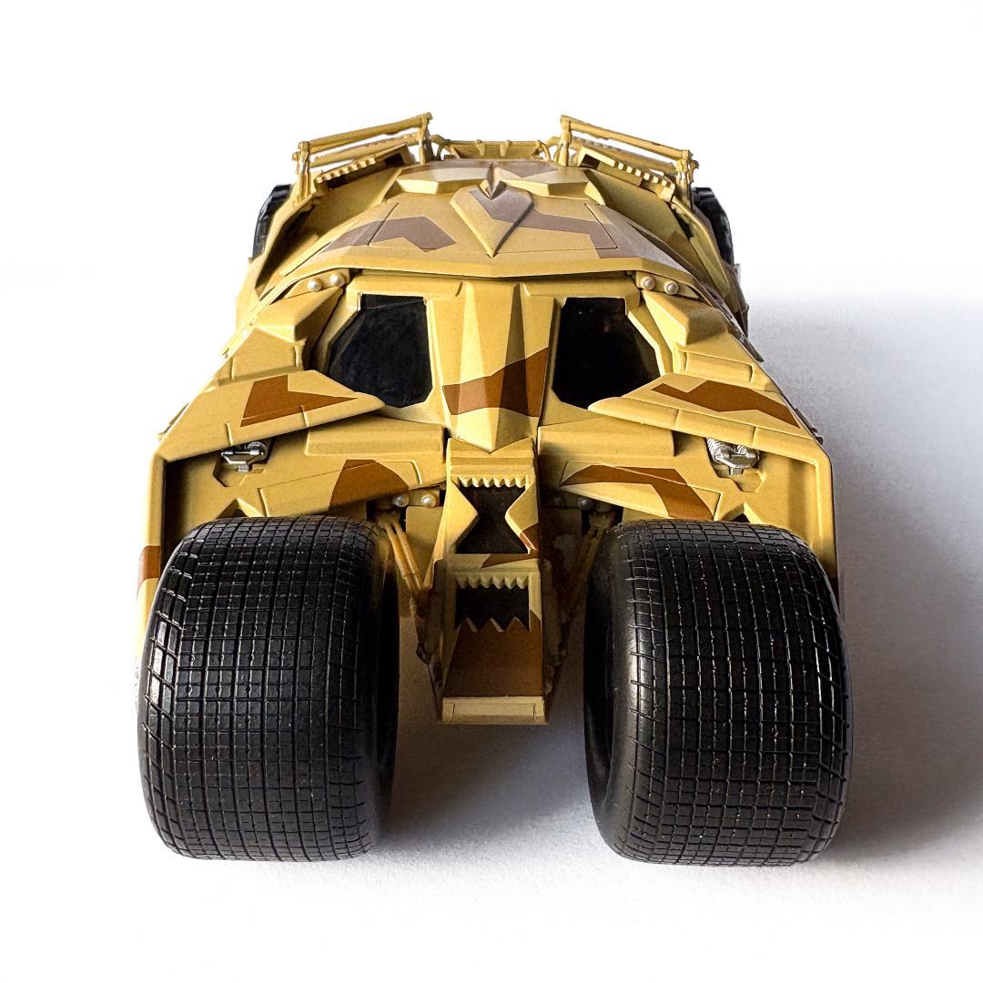 マテル ホットウィール バットモービル 2台セット 1/18　黒、カモフラ