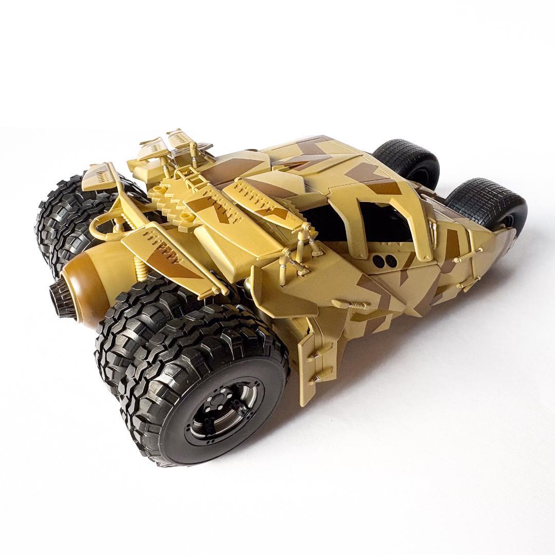 マテル ホットウィール バットモービル 2台セット 1/18　黒、カモフラ