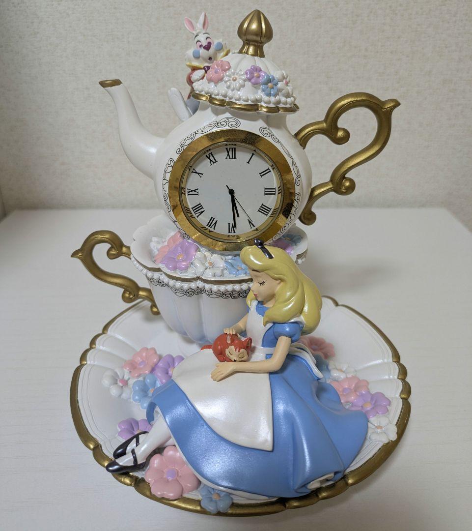不思議の国のアリス 置き時計