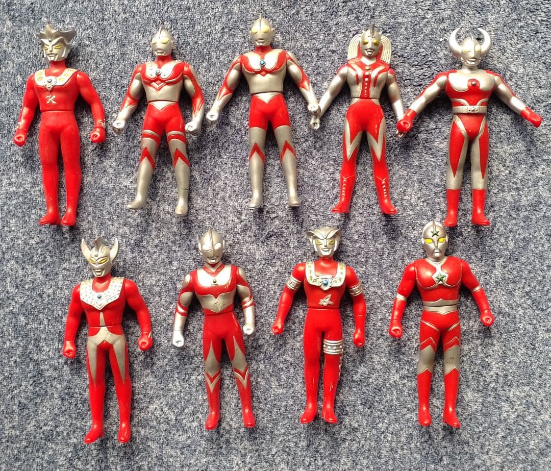 ウルトラマン ソフビ 41体 怪獣、宇宙人11体 タグ16枚