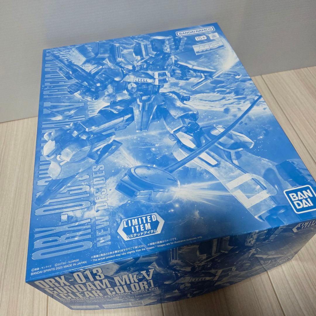 【新品・未組立】MG 1/100 ガンダム Mk-V [クリアカラー] マーク5