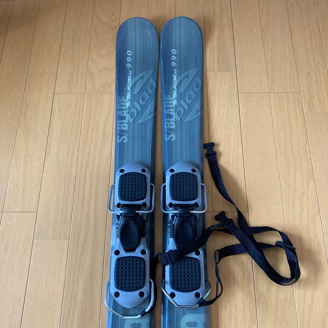 「S/BLADE ex 990」ショートスキー板 スノーブレード ショートスキー