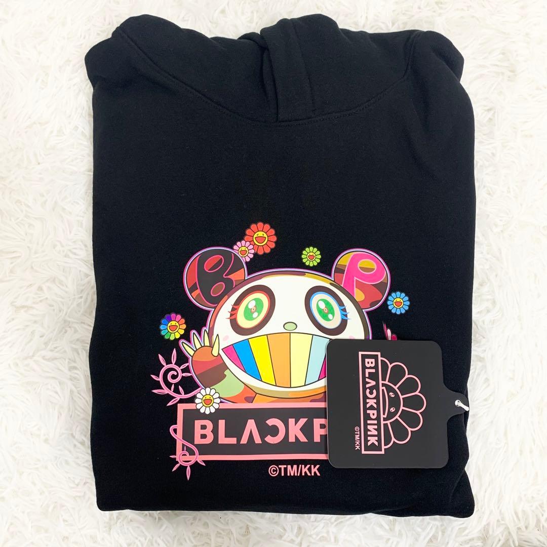 【入手困難】 BLACKPINK × カイカイキキ パーカー L 村上隆 黒