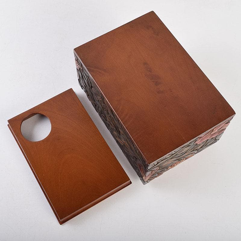 茶道具　讃岐彫　佳石作　茶箱　栄山作　茶碗など　九点一式　共箱　G　R9148B