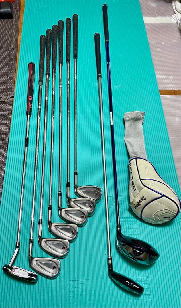 マンシングウェアゴルフバッグ　ゴルフクラブ