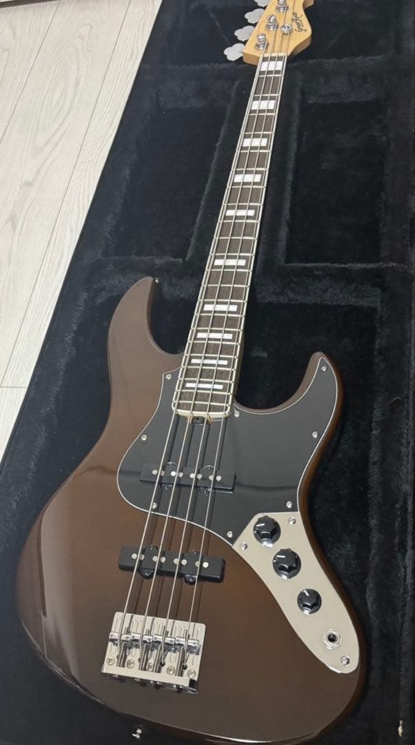 GrassRoots G‑AMAZE エレキベース Jazz Bass ブラウン
