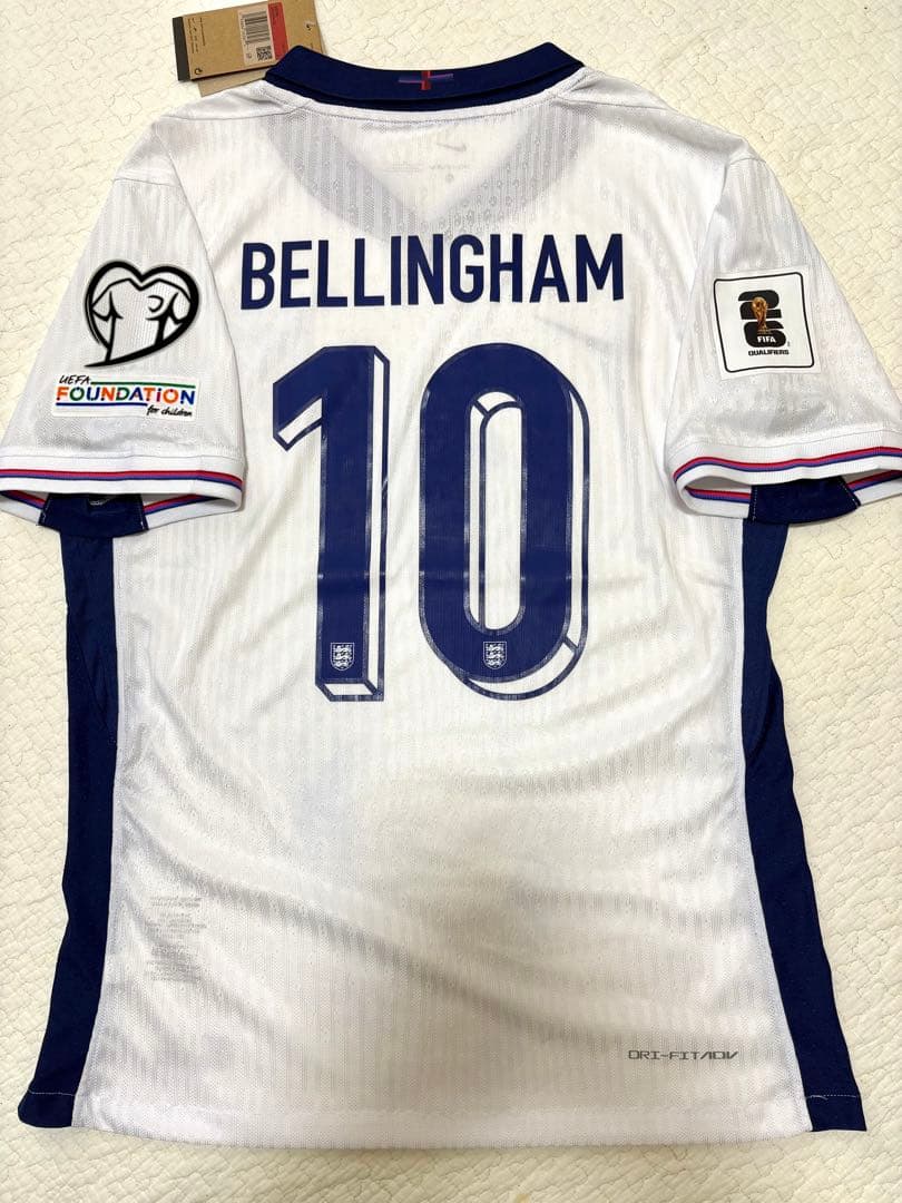 【Lサイズ】NIKEイングランド代表 ベリンガム10番