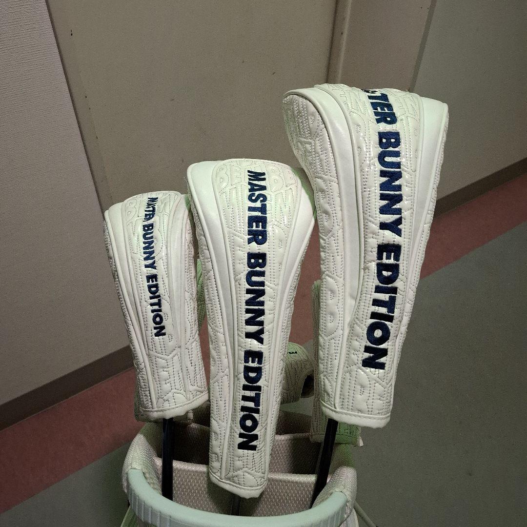 MASTER BUNNY キャディバッグ とキルティングヘッドカバー