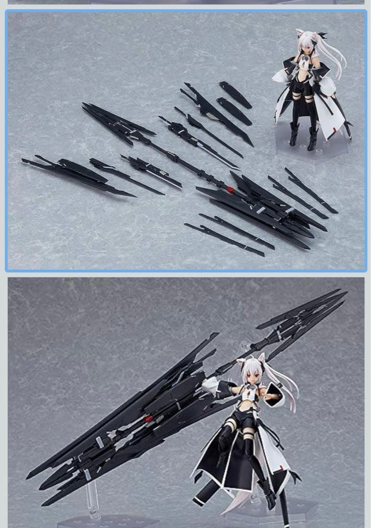 ACT MODE ルミ アクションフィギュア＆PS組み立て式プラスチックモデル