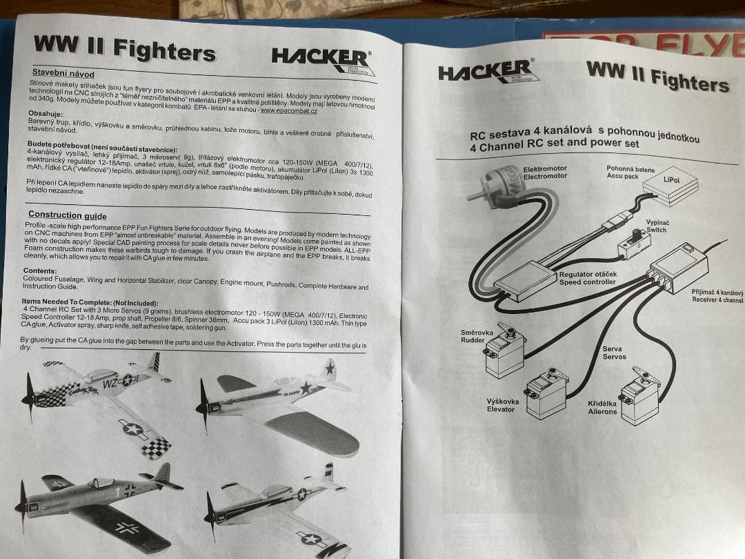 HACKER社製　フォッケウルフ　ARF