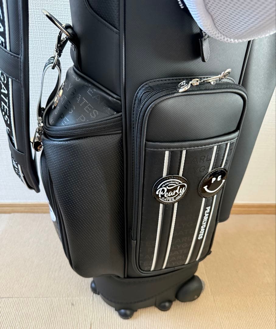 即日発送 PEARLY GATES PG キャディバッグ ブラック