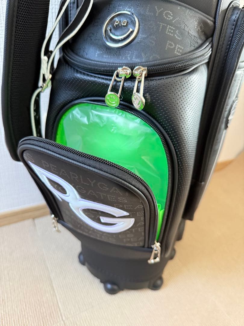即日発送 PEARLY GATES PG キャディバッグ ブラック