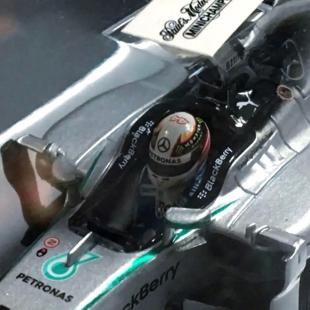 ミニチャンプス 1/43 メルセデスAMG W05 L. ハミルトン 未開封品