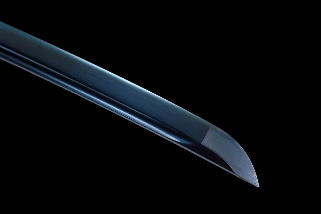 藍武士刀の炭火焼『白龍』武具　刀装具　日本刀　模造刀 居合刀