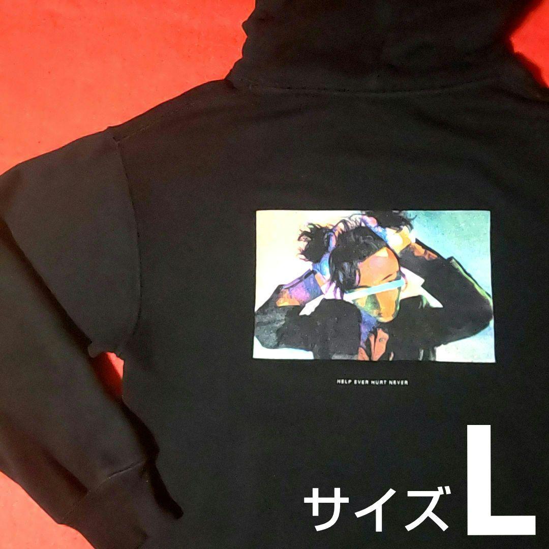 藤井風 俺のHEHNパーカー Lサイズ　黒　ブラック