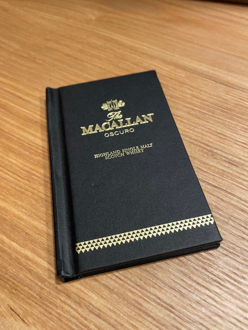 MACALLAN Oscuro マッカラン　オスクーロ　空瓶　箱付き