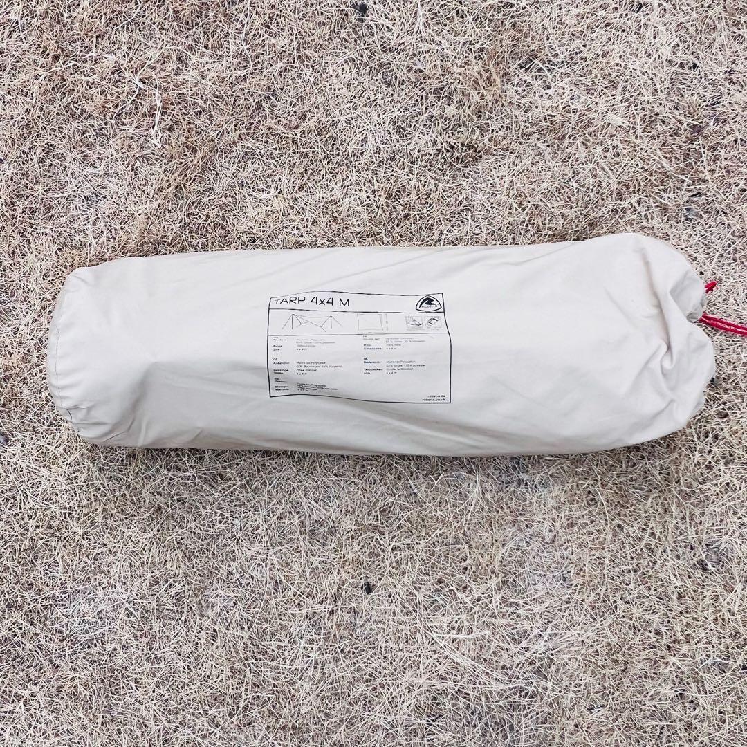 ポール付きROBENS アウトバック タープ 4×4m ローベンス