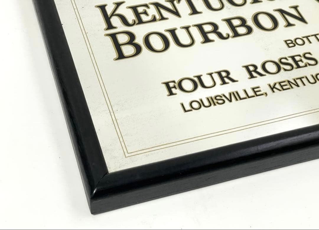 canpwood パブミラー　フォアローゼズ　ビンテージ　鏡