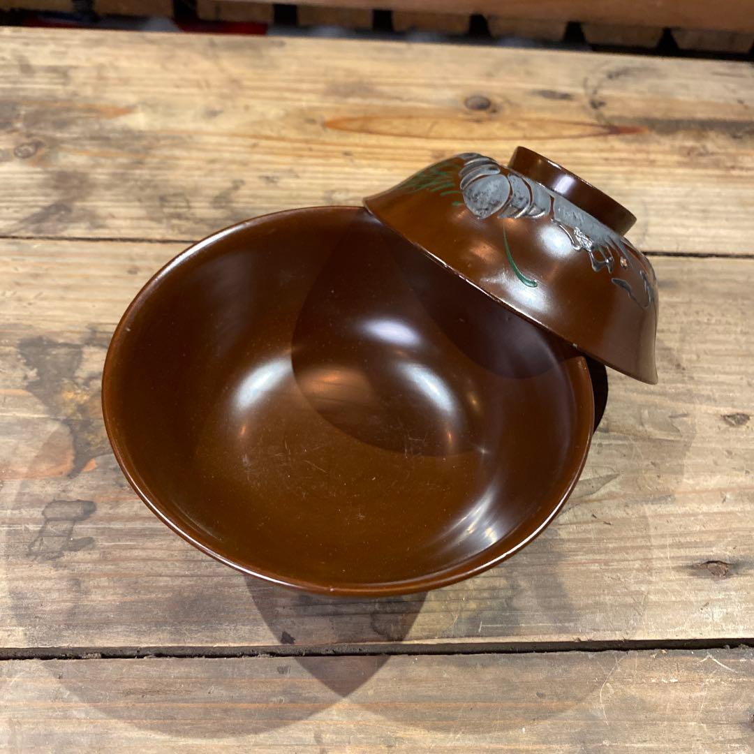 江戸時代 漆器 海老 絵柄 骨董品 アンティーク 食卓装飾 伝統工芸