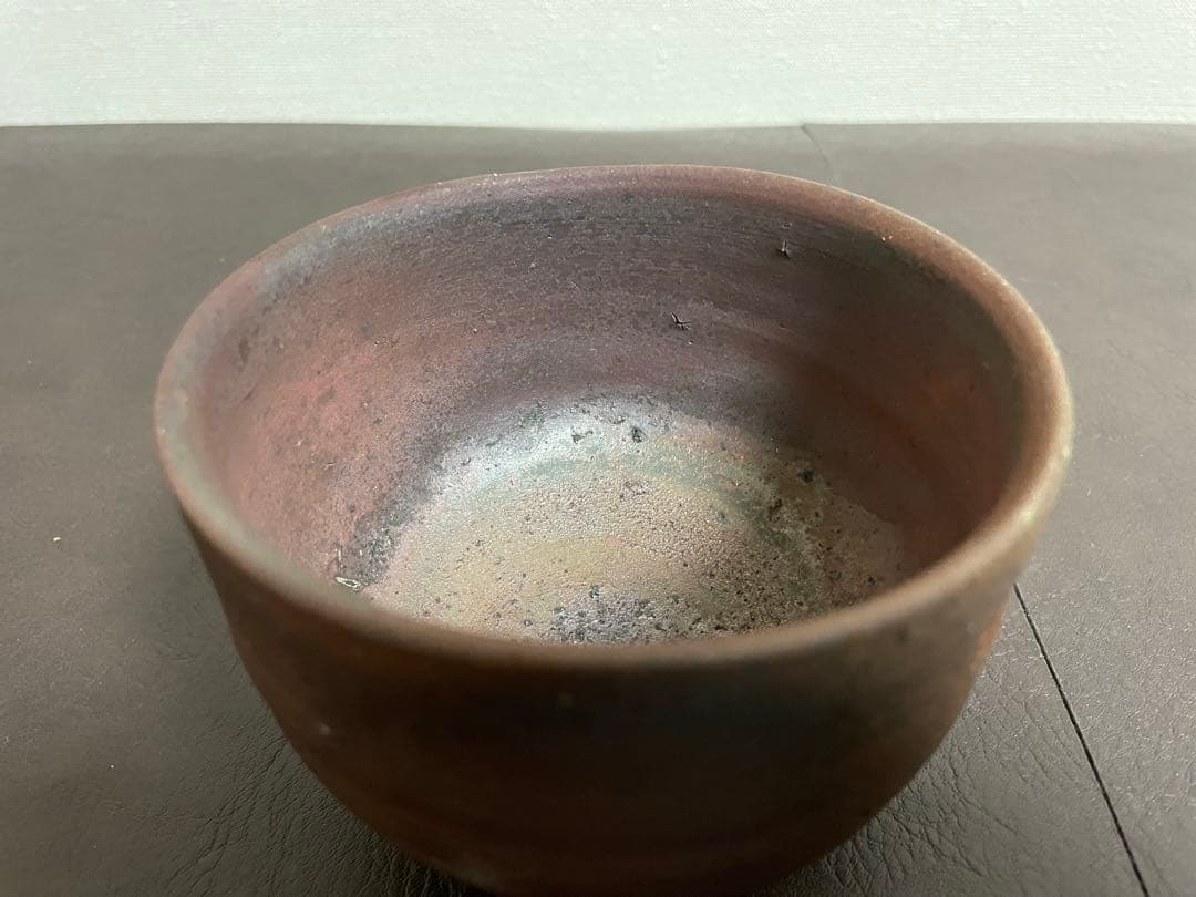 種子島焼　茶碗　タネ銘　中里隆？