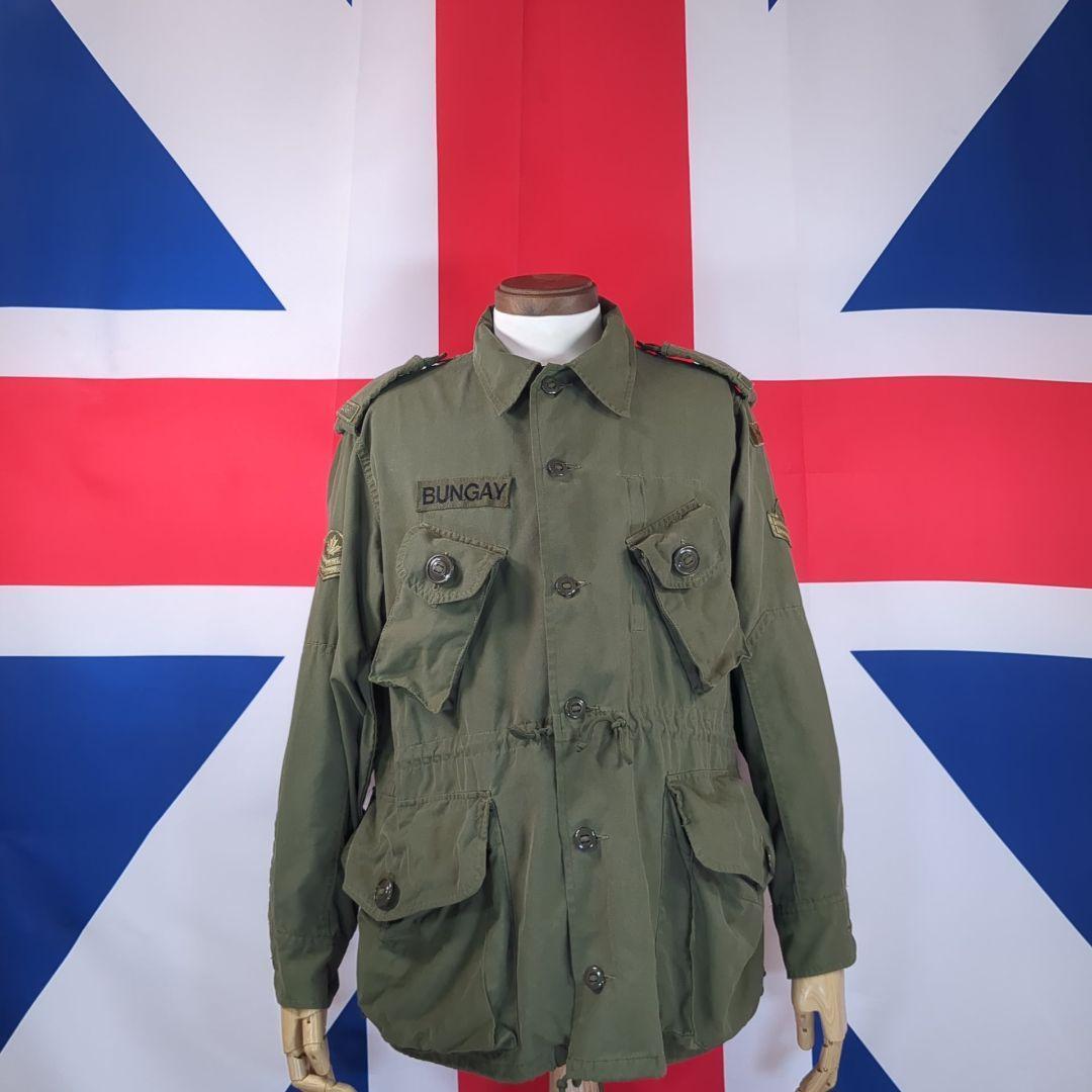 【美品】カナダ軍ODコンバットジャケット（フルパッチ）