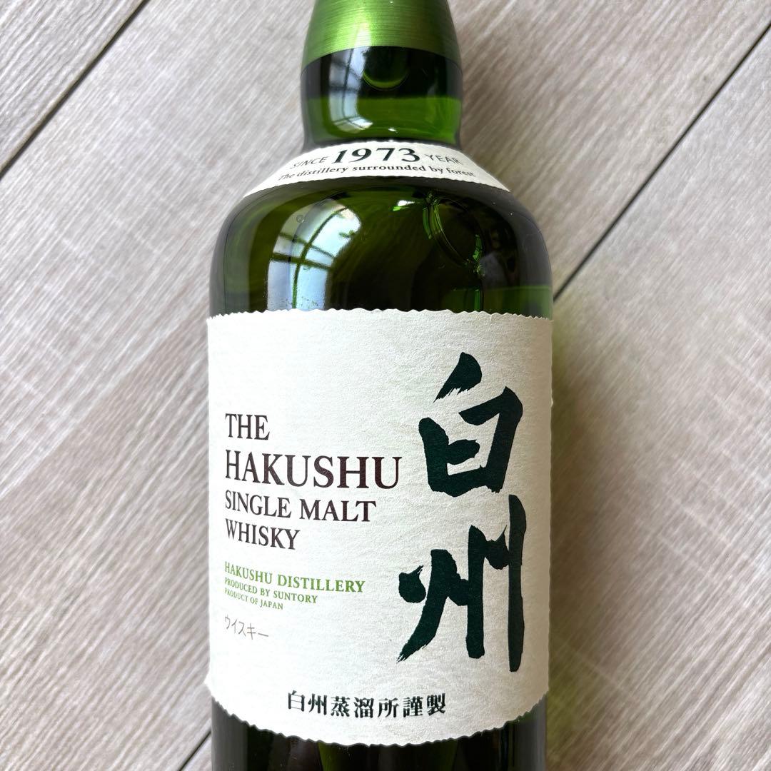 白州ウイスキー　THE HAKUSHU SINGLE MALT