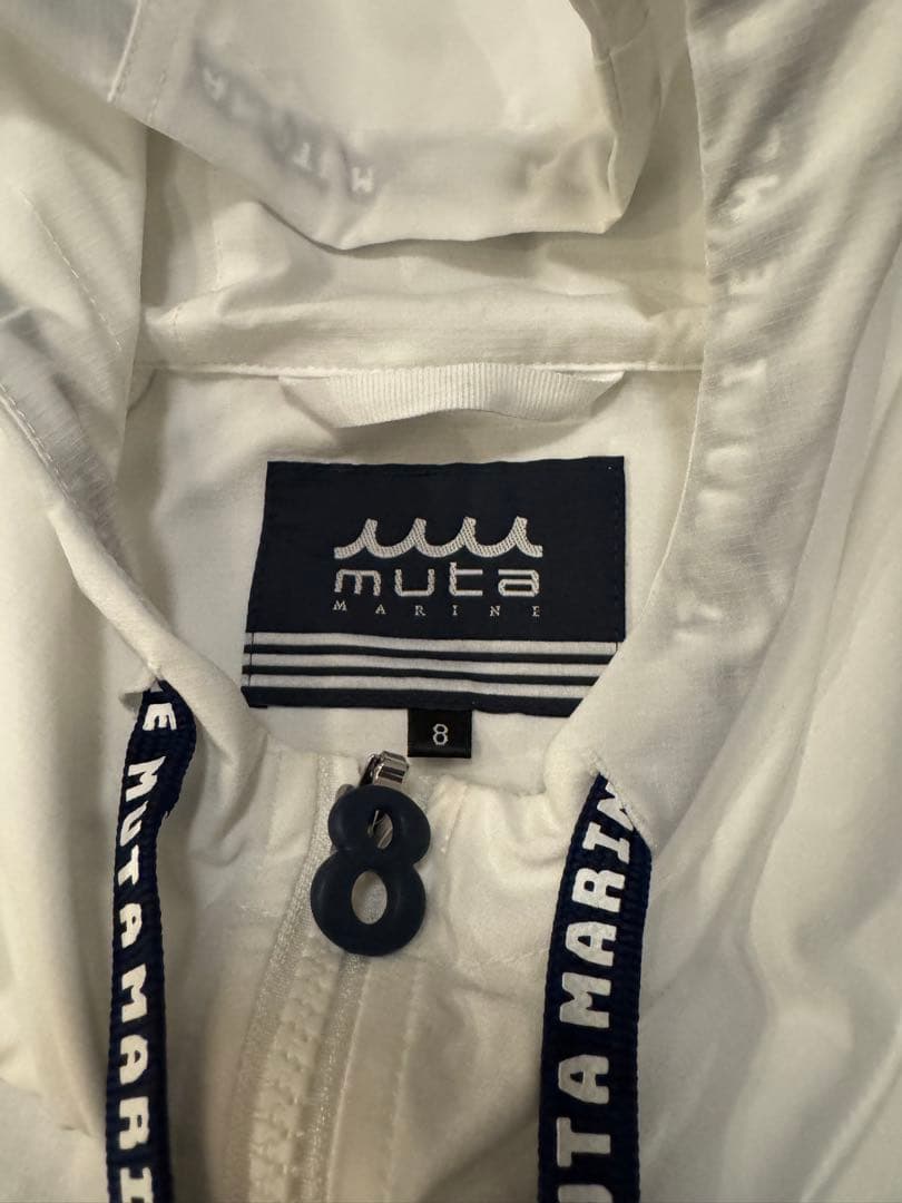 MUTA MARINE ホワイトジャケット サイズ8